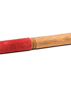 Mazo para Yoga para cuencos tibetanos de madera y ante rojo