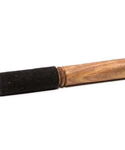 Mazo para Yoga para cuencos tibetanos de madera y ante negro