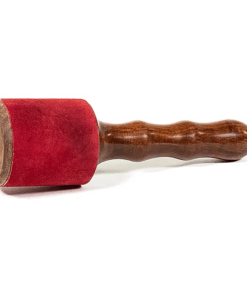 Mazo para Yoga para cuencos tibetanos L de madera y ante