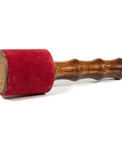 Mazo para Yoga para cuencos tibetanos XL de madera y ante