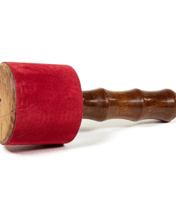 Mazo para Yoga para cuencos tibetanos XXL de madera y ante