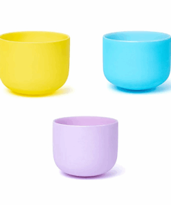 Set de cuenco tibetano para yoga de cristal Aria diseño Macaron 432 hz + 2 bolsas