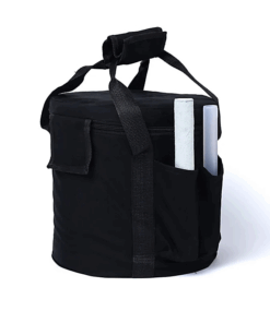 Cuenco tibetano para Yoga de cristal transparente 3er chakra tono Mi 432Hz + bolsa