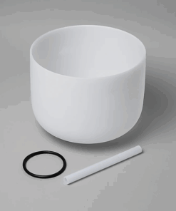 Cuenco tibetano para Yoga de cristal nota LA 432 Hertz - 30 cm