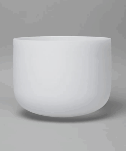 Cuenco tibetano para Yoga de cristal nota SI + bolso 432 Hz - 35 cm