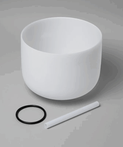 Cuenco tibetano para Yoga de cristal nota DO 432 Hz - 40 cm