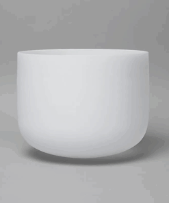 Cuenco tibetano para Yoga de cristal nota DO + bolso 432 Hz - 30 cm