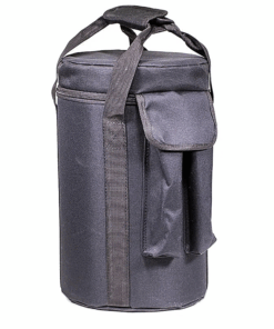 Cuenco tibetano para Yoga de cristal con mango y funda nota RE - 20 cm