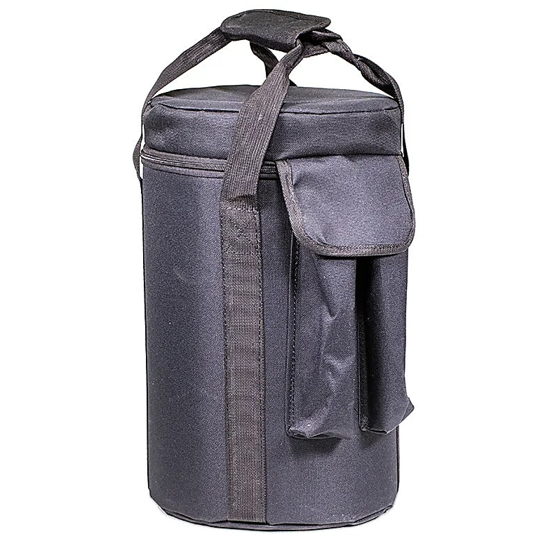 Cuenco tibetano para Yoga de cristal con mango y funda nota RE - 20 cm