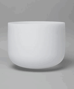 Cuenco tibetano para Yoga de Cuenco cristal nota MI 432 Hz - 25cm