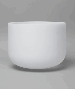 Cuenco tibetano para Yoga de Cuenco cristal nota MI 432 Hz - 30cm