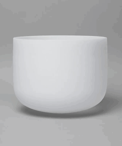 Cuenco tibetano para Yoga de Cuenco cristal nota MI 432 Hz - 35 cm