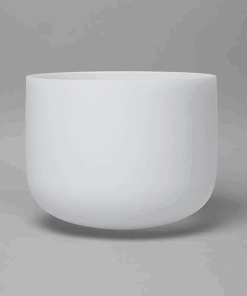 Cuenco tibetano para Yoga de Cuenco cristal nota MI 432 Hz + bolsa - 30 cm