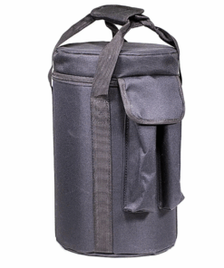 Cuenco tibetano para Yoga de Cuenco cristal con mango y funda – Nota Fa – 15 cm