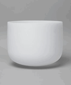 Cuenco tibetano para Yoga de Cuenco cristal nota FA 432 Hz 30 cm