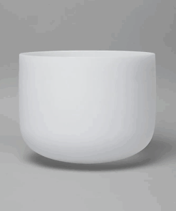 Cuenco tibetano para Yoga de Cuenco cristal nota FA 432 Hz 35 cm