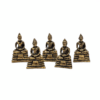 Estatuilla Buda de la meditación 5 unidades