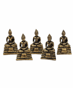 Estatuilla Buda de la meditación 5 unidades