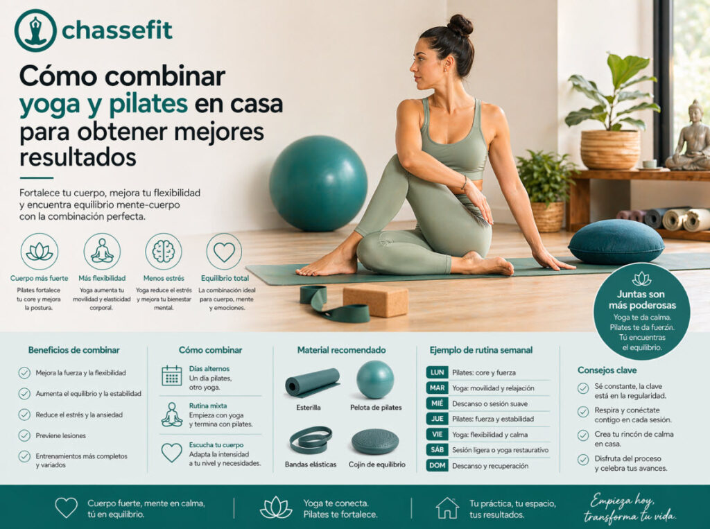 cómo combinar yoga y pilates