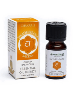 Fragancia Yoga Swadishtana mezcla de esencias del chakra 3 unidades