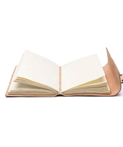 Cuaderno Diosa & Árbol de la Vida con funda de cuero sintético para yoga