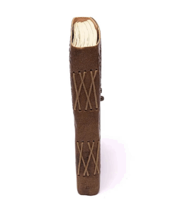 Cuaderno Diosa & Árbol de la Vida con funda de cuero sintético para yoga