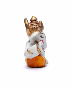 Estatua Decoración Ganesha con Modaka para yoga