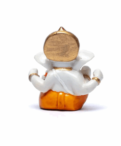 Estatua Decoración Ganesha con Modaka para yoga