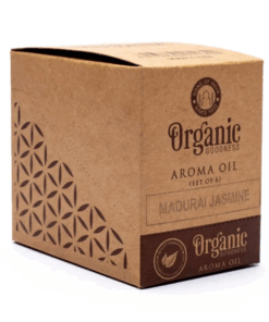 Aceite aromático de jazmín Organic Goodness 6 Unidades
