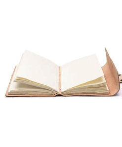 Cuaderno Mandala con funda de cuero sintético