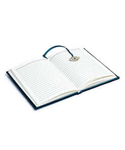 Cuaderno de terciopelo petróleo con ojo de tarot