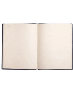 Cuaderno fases lunares y estrellas negras para yoga 2 Unidades
