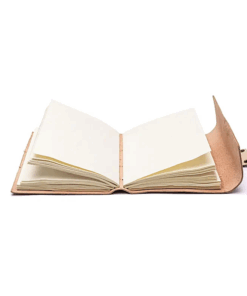 Cuaderno Chakra Meditación con funda de cuero sintético para yoga