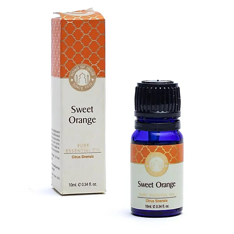 Aceite esencial de Naranja dulce Song of India para yoga 3 unidades