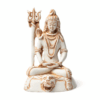 Estatua Shiva color marfil para Yoga