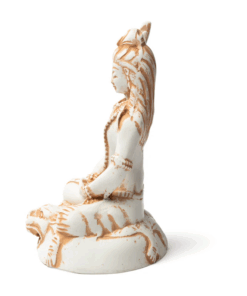 Estatua Shiva color marfil para Yoga