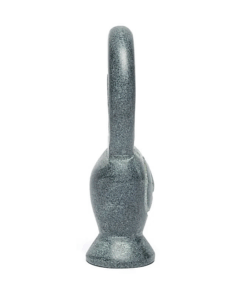 Estatua de Diosa esteatita gris para Yoga