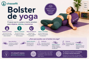bolster de yoga