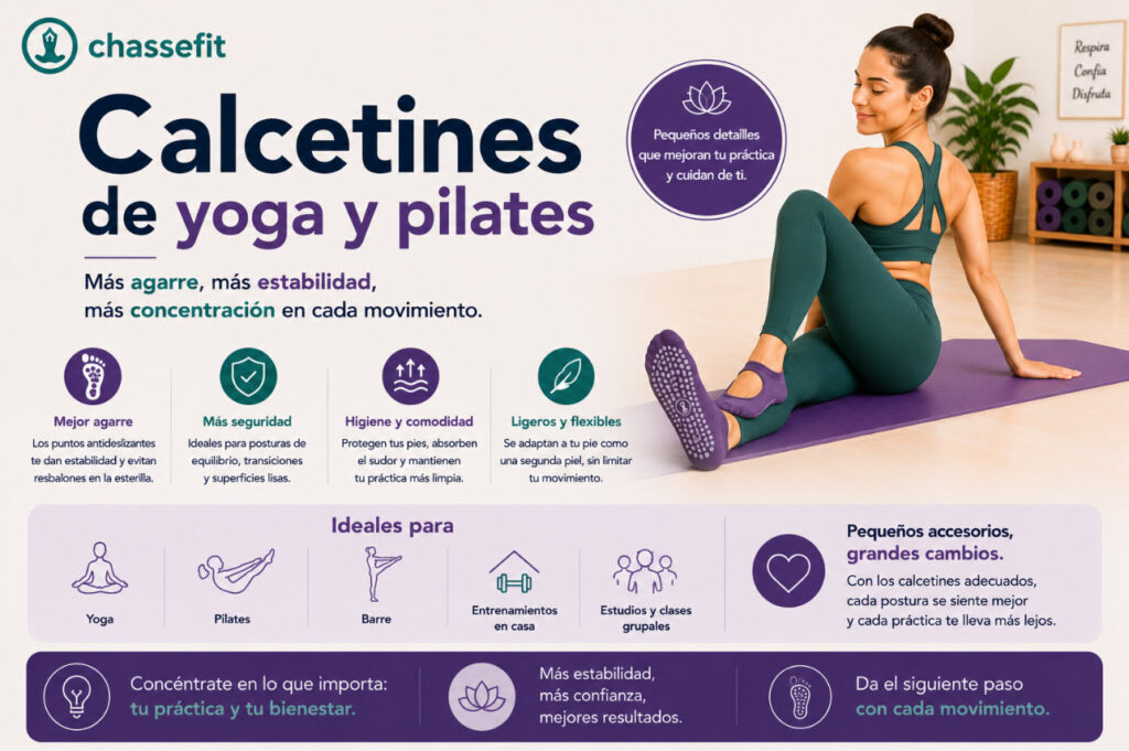 calcetines de yoga