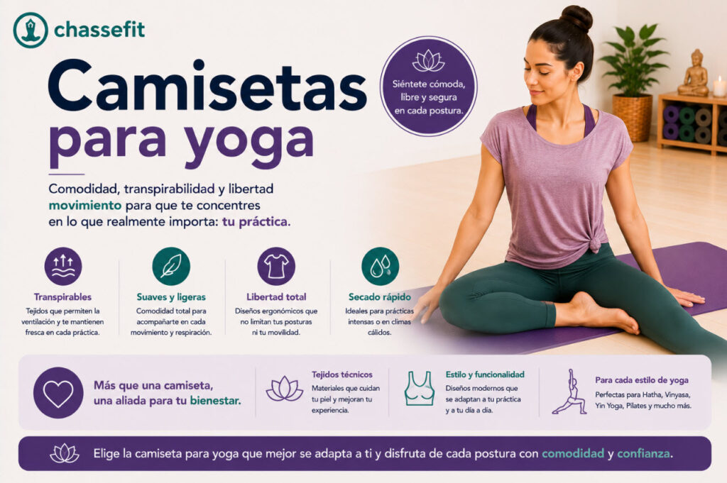 camisetas para yoga