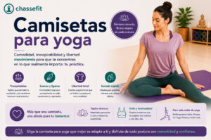 camisetas para yoga