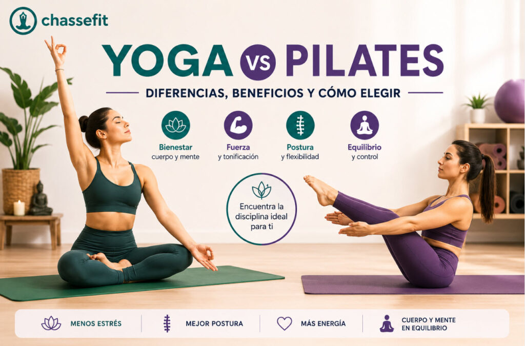 diferencias entre yoga y pilates