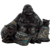 Estatua de Buda de la felicidad y prosperidad para Yoga