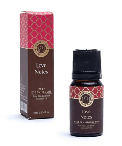 Mezcla aceites esenciales Love Notes Song of India para yoga 3 unidades