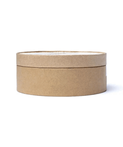 Portavelas Loto color natural bordes oro para Yoga