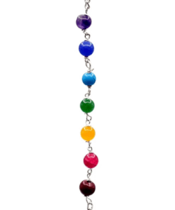 Péndulo de amatista-cadena de Chakras para Yoga 2 unidades