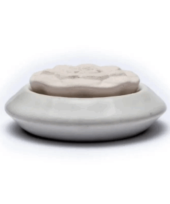 Piedra aromática difusor Loto blanca para Yoga 2 Unidades