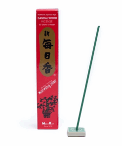 Incienso japonés Morning Star sándalo para Yoga 12 Unidades