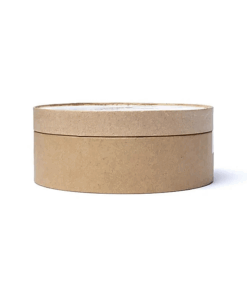Portavelas Loto beige ahumado bordes oro para yoga