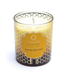 Vela perfumada Ayurveda tuberosa y jazmín Vata para Yoga